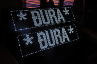 P10 beli displej 134x38cm