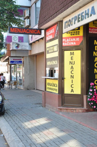 P10 crveni displej 102x22cm